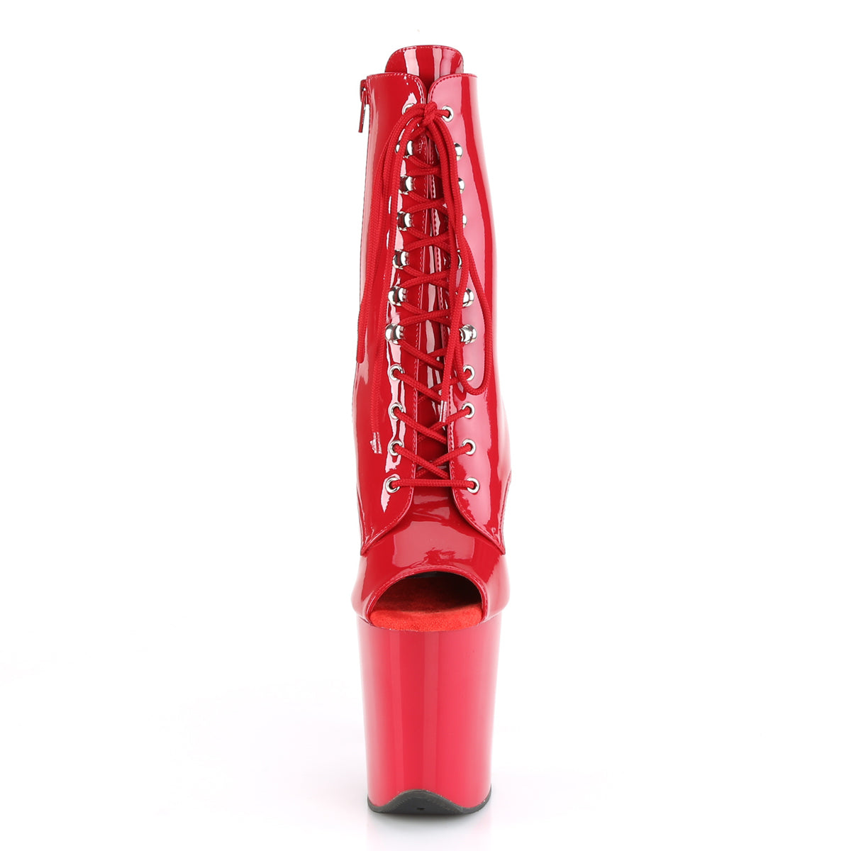 【PLEASER】FLAMINGO-1021 シューズ Red Pat/Red【取寄】