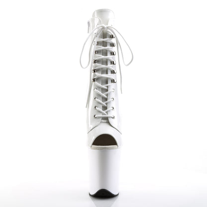【PLEASER】FLAMINGO-1021 シューズ Wht Pat/Wht【取寄】