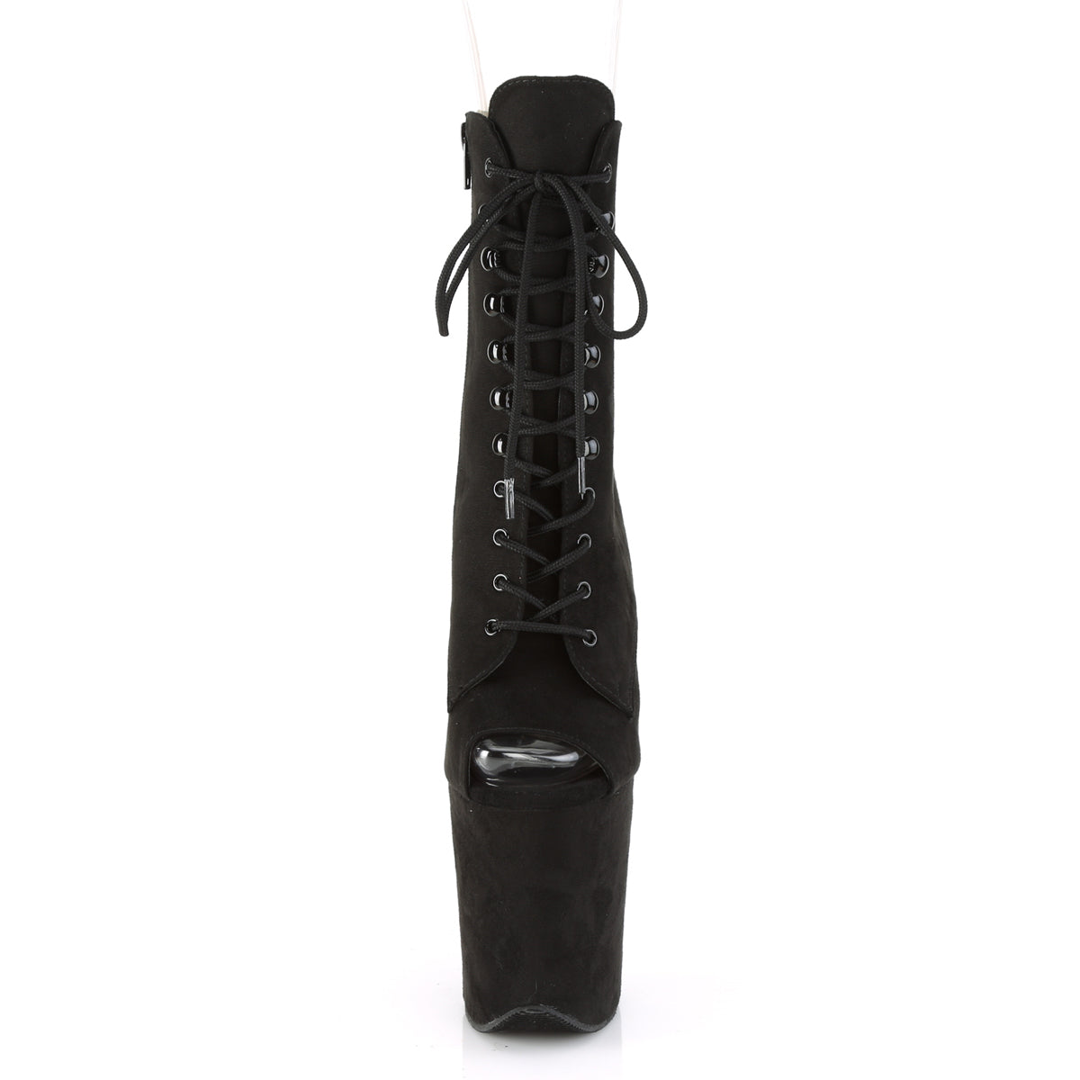 【PLEASER】FLAMINGO-1021FS シューズ Blk Faux Suede/Blk Faux Suede【取寄】