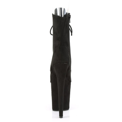 【PLEASER】FLAMINGO-1021FS シューズ Blk Faux Suede/Blk Faux Suede【取寄】