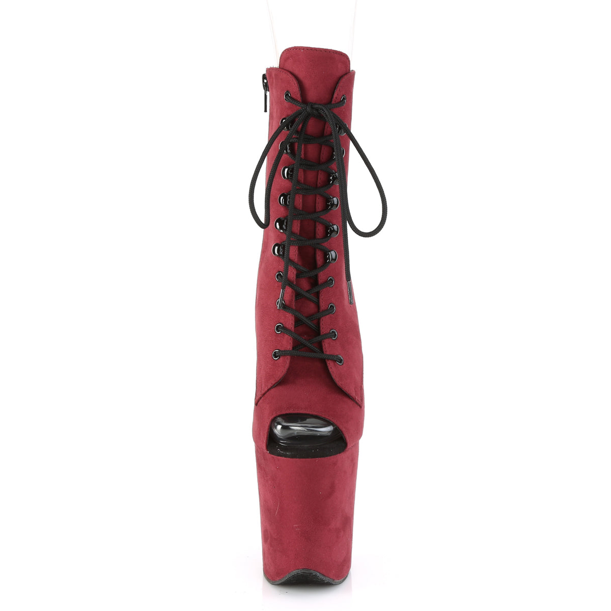 【PLEASER】FLAMINGO-1021FS シューズ Burgundy Faux Suede/Burgundy Faux Suede【取寄】