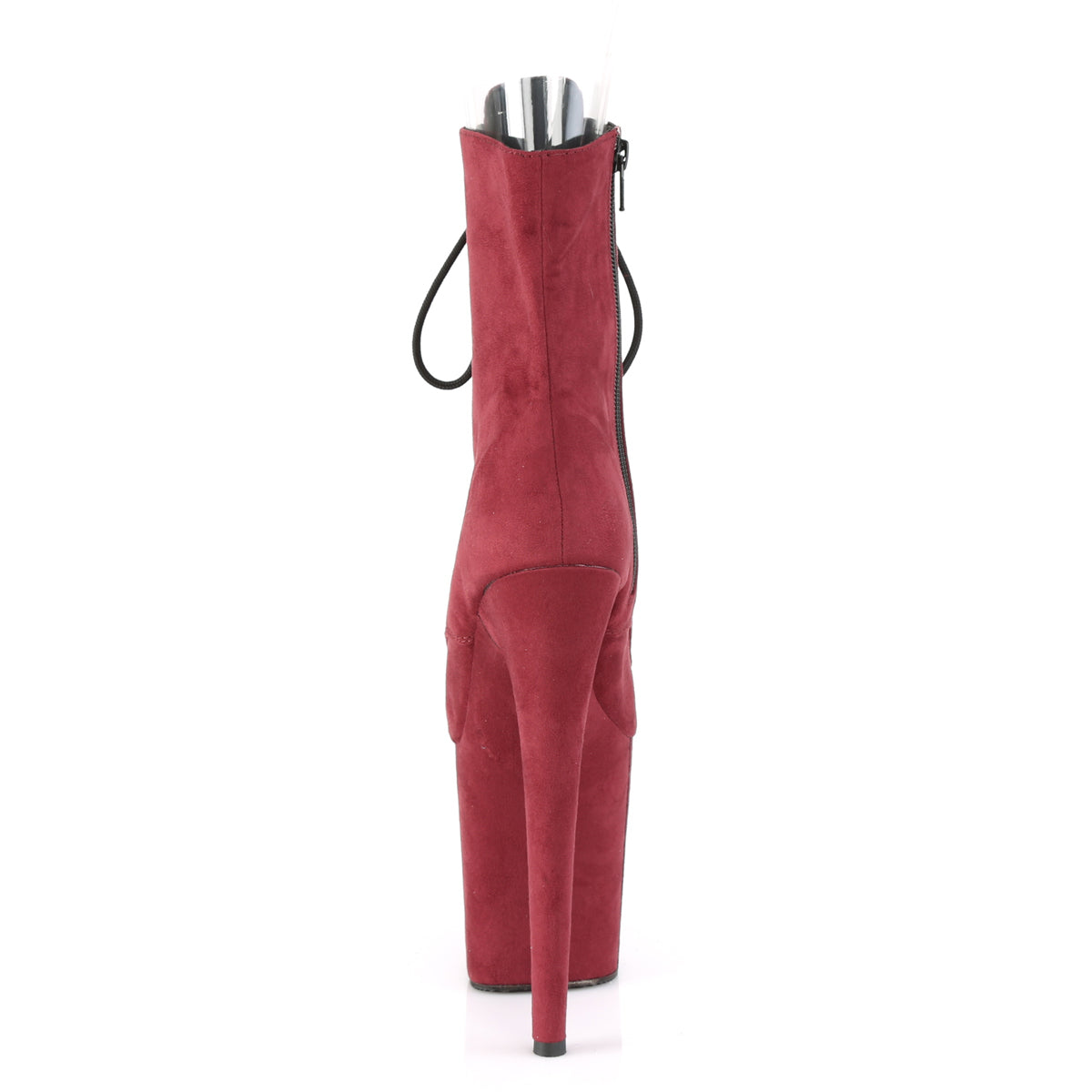 【PLEASER】FLAMINGO-1021FS シューズ Burgundy Faux Suede/Burgundy Faux Suede【取寄】