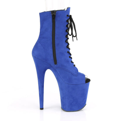 【PLEASER】FLAMINGO-1021FS シューズ Royal Blue Faux Suede/Royal Blue Faux Suede【取寄】