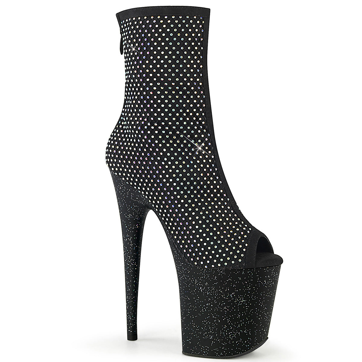 【PLEASER】FLAMINGO-1031GM シューズ Blk Fabric-RS Mesh/Blk Matte【取寄】