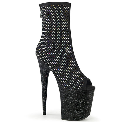 【PLEASER】FLAMINGO-1031GM シューズ Blk Fabric-RS Mesh/Blk Matte【取寄】
