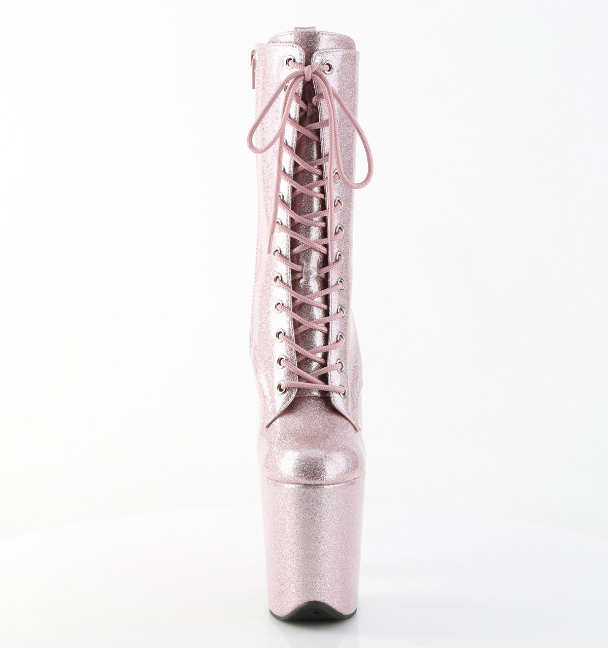 【PLEASER】FLAMINGO-1040GP シューズ Blush Pink Glitter Pat/M【取寄】
