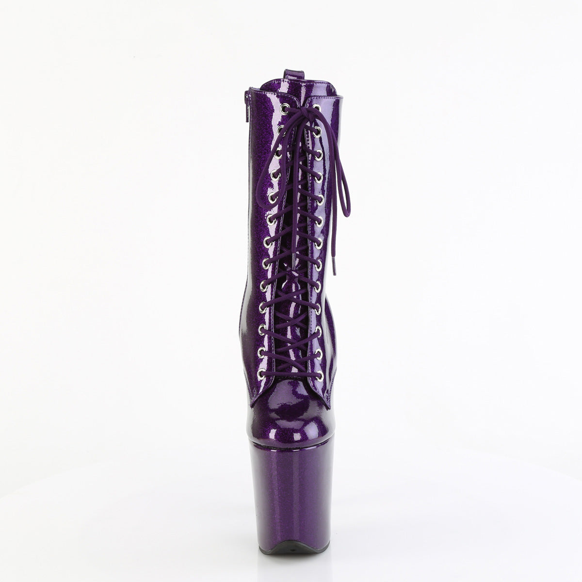【PLEASER】FLAMINGO-1040GP シューズ Purple Glitter Pat/M【取寄】