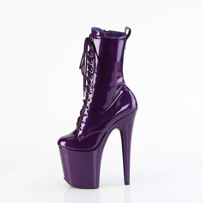 【PLEASER】FLAMINGO-1040GP シューズ Purple Glitter Pat/M【取寄】