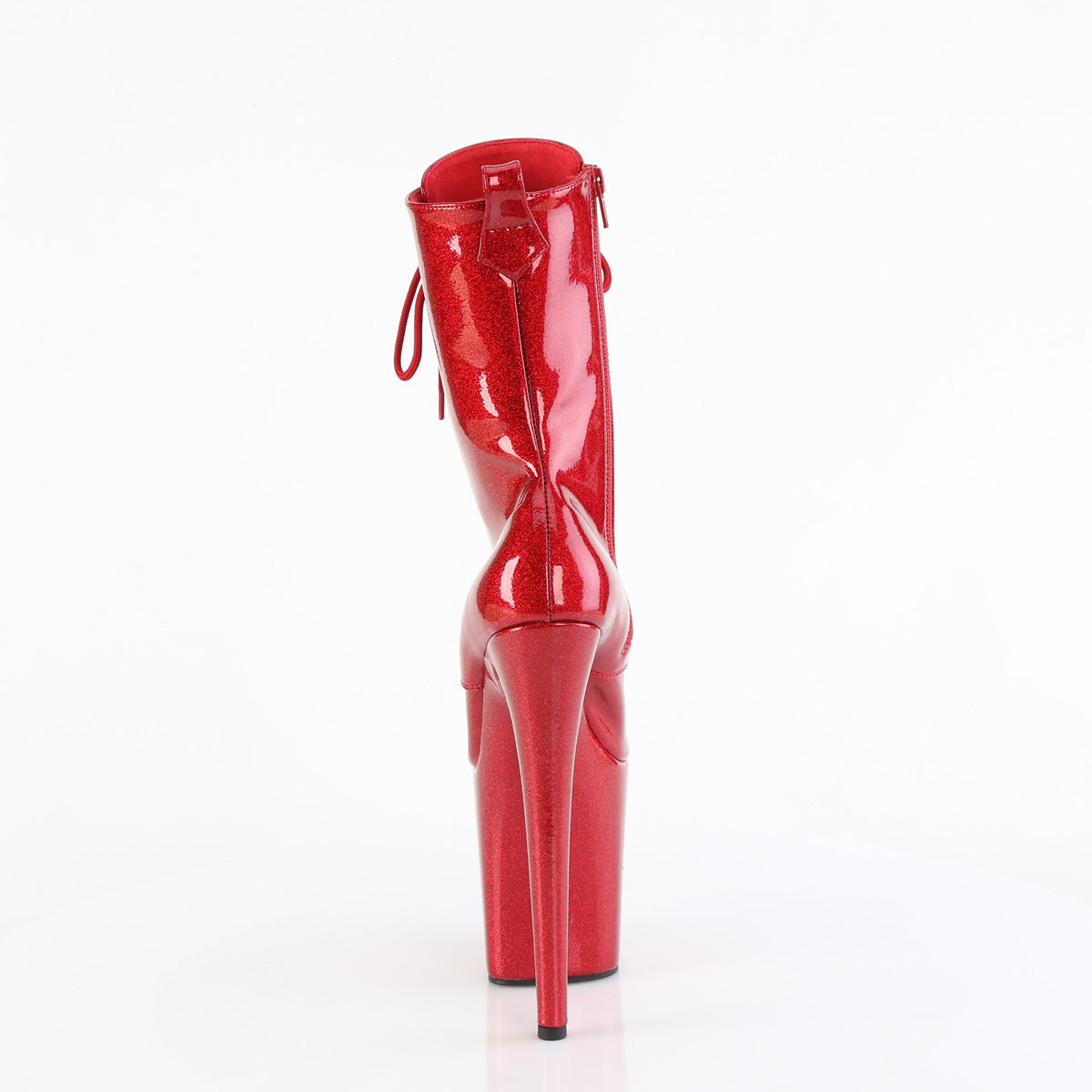 【PLEASER】FLAMINGO-1040GP シューズ Ruby Red Glitter Pat/M【取寄】