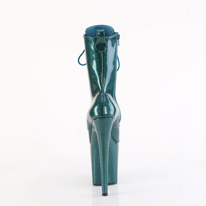 【PLEASER】FLAMINGO-1040GP シューズ Teal Glitter Pat/M【取寄】