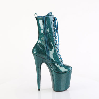 【PLEASER】FLAMINGO-1040GP シューズ Teal Glitter Pat/M【取寄】