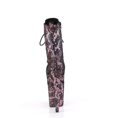 【PLEASER】FLAMINGO-1040SPF シューズ B. Pink Metallic Holo Snake Print Fabric/M【取寄】