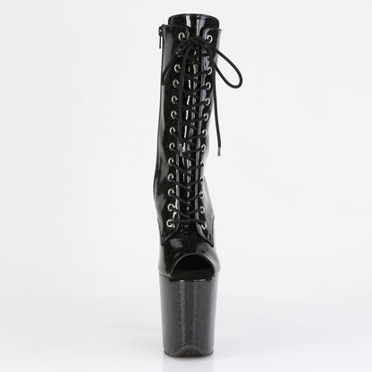 【PLEASER】FLAMINGO-1041GP シューズ Blk Glitter Pat/M【取寄】