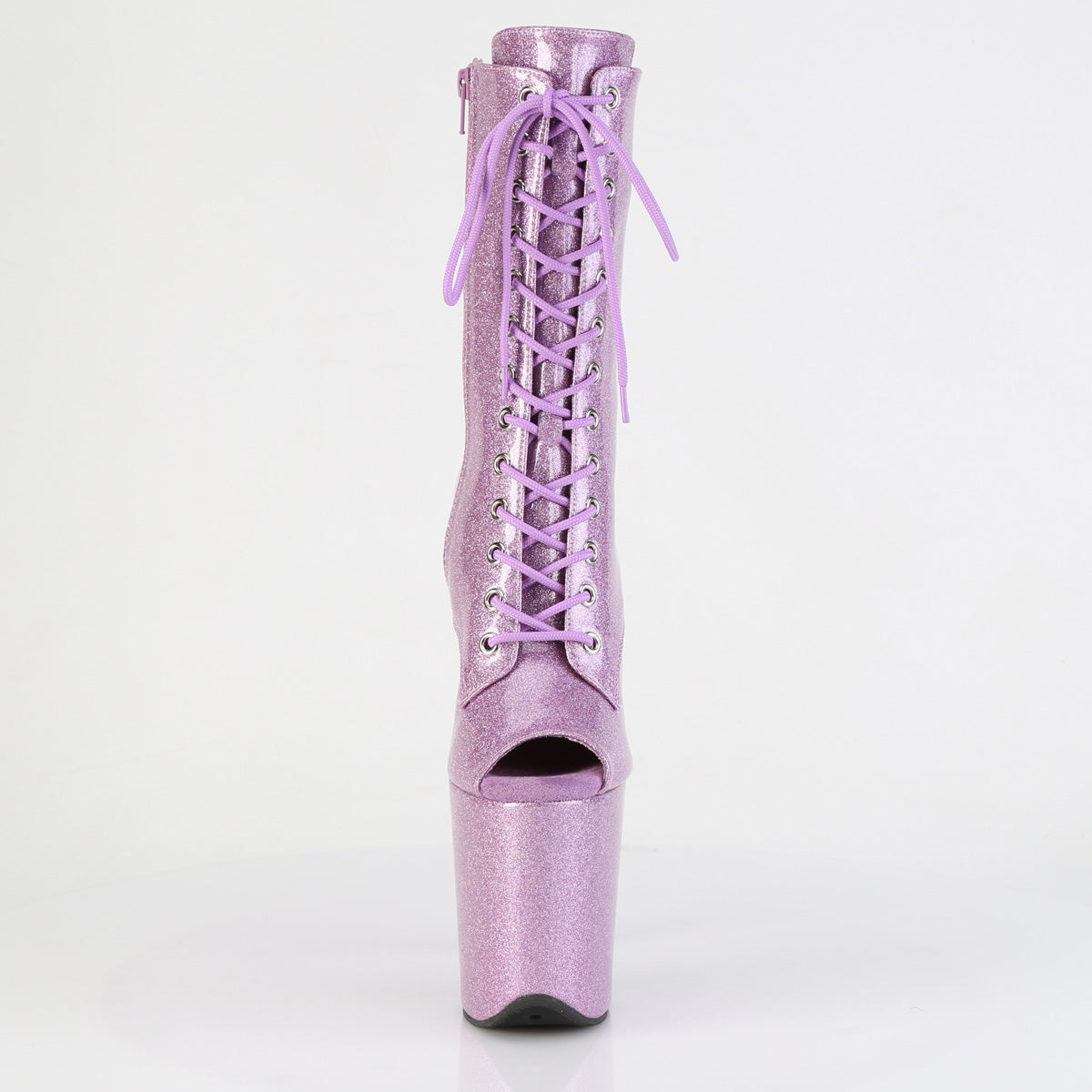 【PLEASER】FLAMINGO-1041GP シューズ Lilac Glitter Pat/M【取寄】