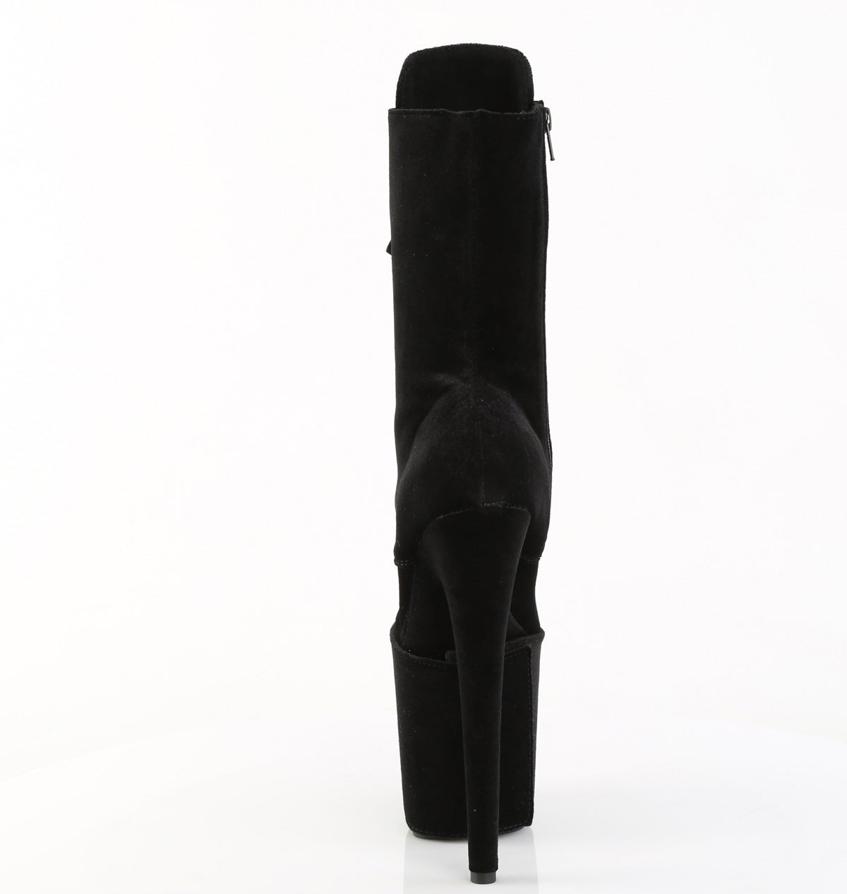 【PLEASER】FLAMINGO-1045VEL シューズ Blk Velvet/Blk Velvet【取寄】