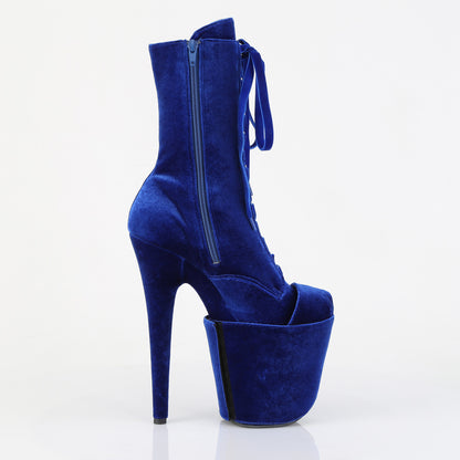 【PLEASER】FLAMINGO-1045VEL シューズ Navy Blue Velvet/Navy Blue Velvet【取寄】