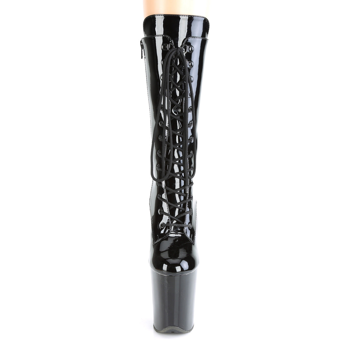 【PLEASER】FLAMINGO-1050 シューズ Blk Pat/Blk【取寄】