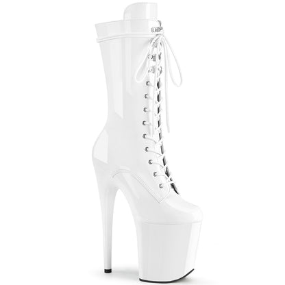 【PLEASER】FLAMINGO-1050 シューズ Wht Pat/Wht【取寄】