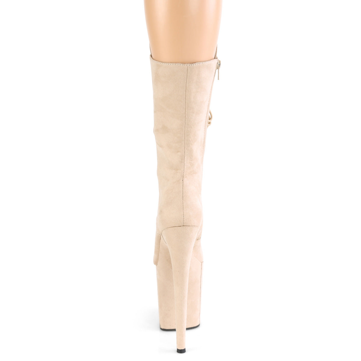 【PLEASER】FLAMINGO-1050FS シューズ Beige Faux Suede/Beige Faux Suede【取寄】