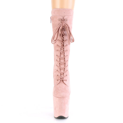【PLEASER】FLAMINGO-1050FS シューズ Dusty Blush F. Suede/Dusty Blush F.Suede【取寄】