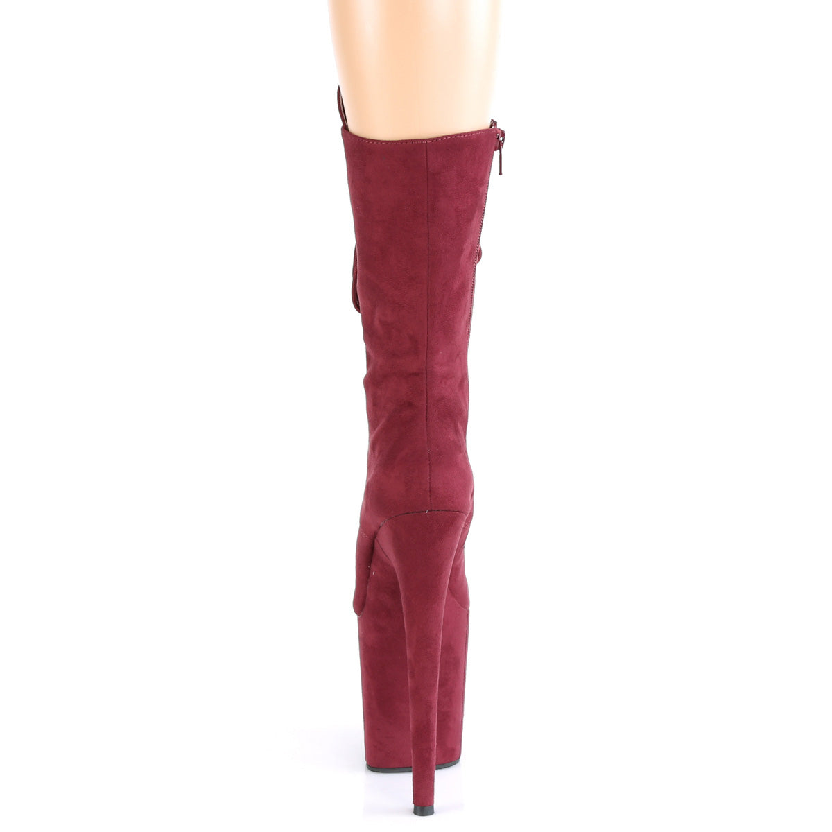 【PLEASER】FLAMINGO-1050FS シューズ Burgundy Faux Suede/Burgundy Faux Suede【取寄】