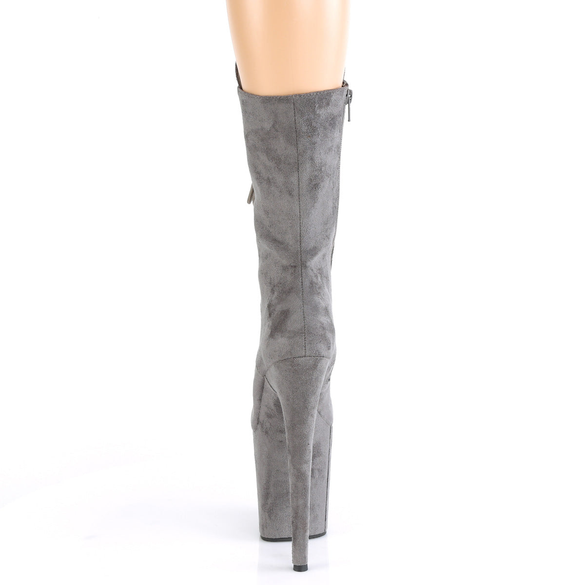 【PLEASER】FLAMINGO-1050FS シューズ Grey Faux Suede/Grey Faux Suede【取寄】