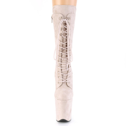 【PLEASER】FLAMINGO-1050FS シューズ Nude Faux Suede/Nude Faux Suede【取寄】