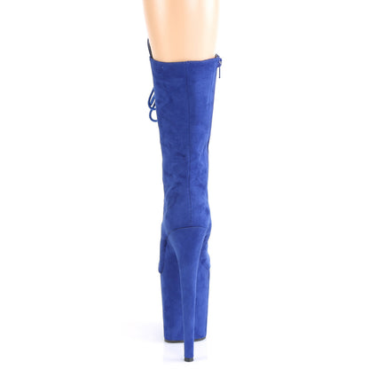 【PLEASER】FLAMINGO-1050FS シューズ Royal Blue Faux Suede/Royal Blue Faux Suede【取寄】
