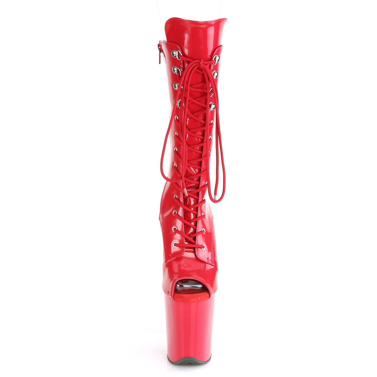 【PLEASER】FLAMINGO-1051 シューズ Red Pat/Red【取寄】
