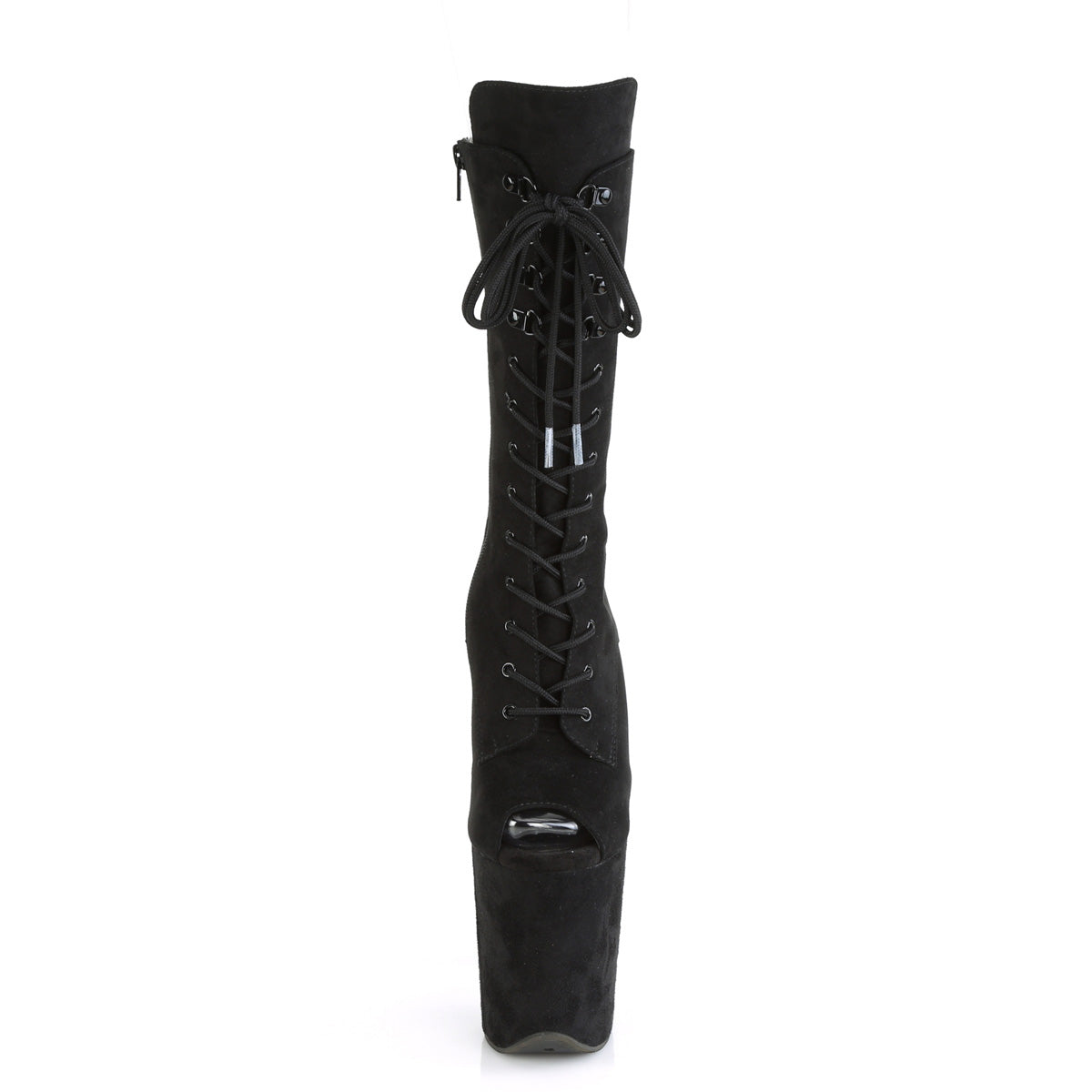 【PLEASER】FLAMINGO-1051FS シューズ Blk Faux Suede/Blk Faux Suede【取寄】