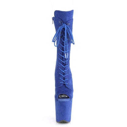 【PLEASER】FLAMINGO-1051FS シューズ Royal Blue Faux Suede/Royal Blue Faux Suede【取寄】