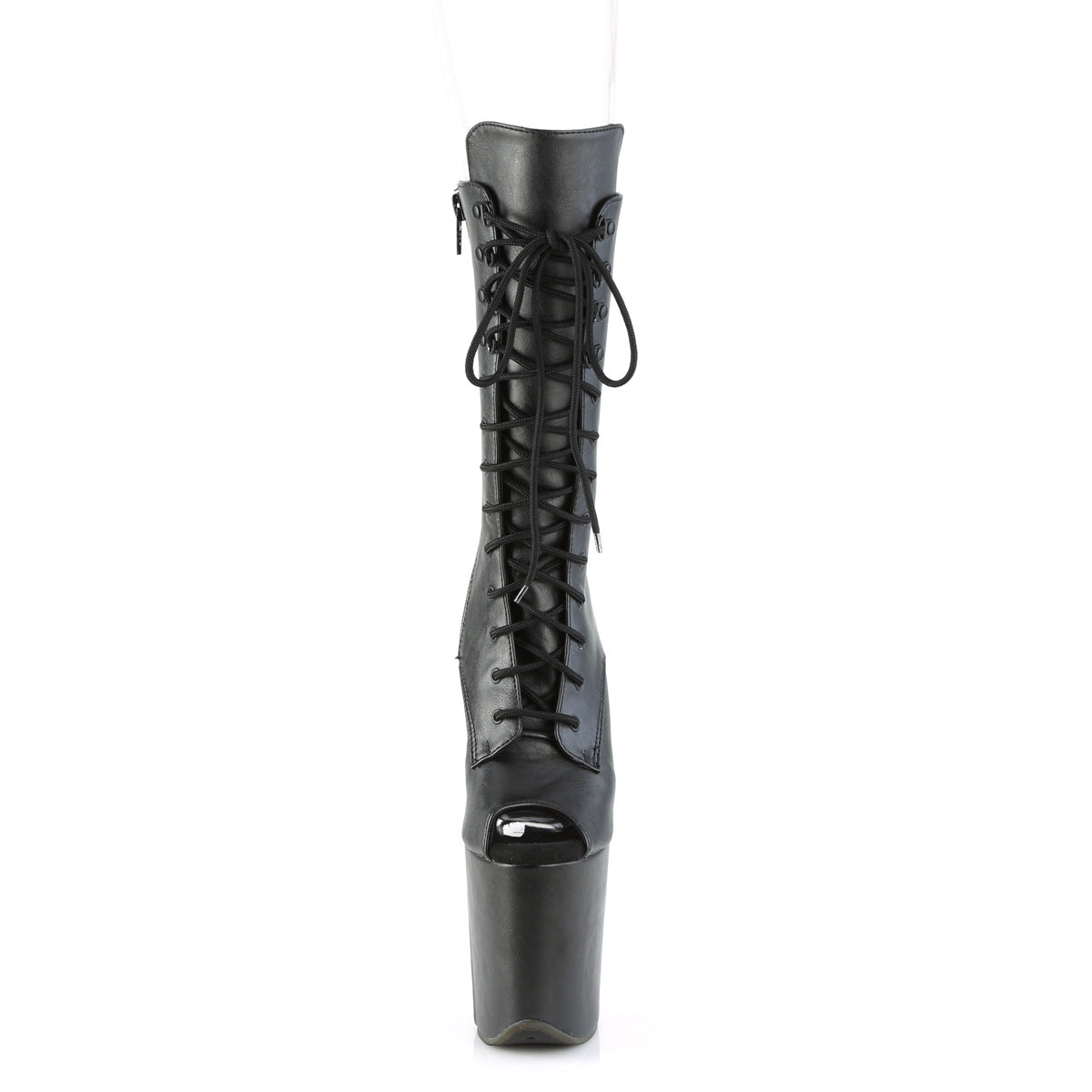 【PLEASER】FLAMINGO-1051WR シューズ Blk Faux Leather/Blk Faux Leather【取寄】