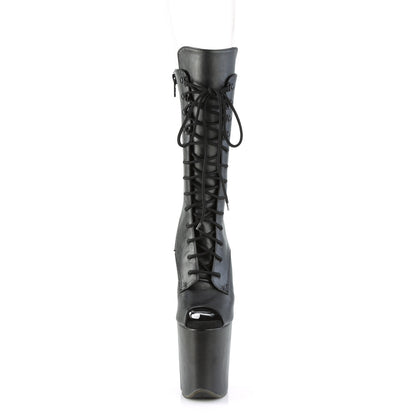 【PLEASER】FLAMINGO-1051WR シューズ Blk Faux Leather/Blk Faux Leather【取寄】