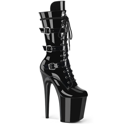 【PLEASER】FLAMINGO-1053 シューズ Blk Pat/Blk【取寄】