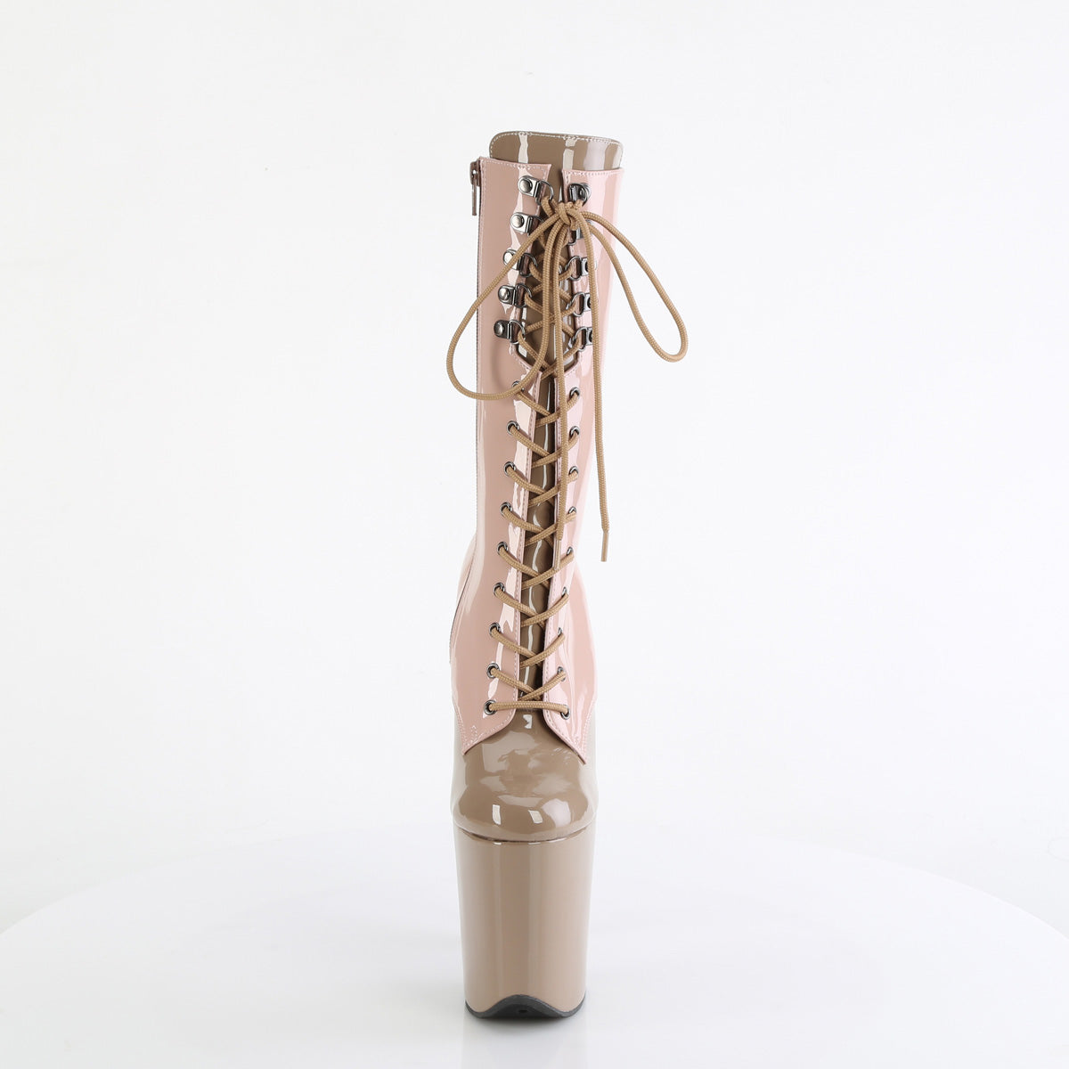 【PLEASER】FLAMINGO-1054DC シューズ Dusty Pink-Sand Pat/Dusty Pink-Sand【取寄】