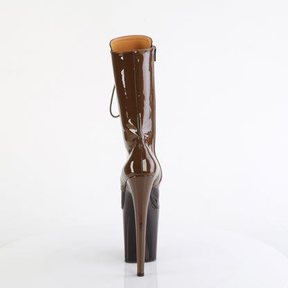 【PLEASER】FLAMINGO-1054DC シューズ Mocha-Coffee Pat/Mocha Coffee【取寄】