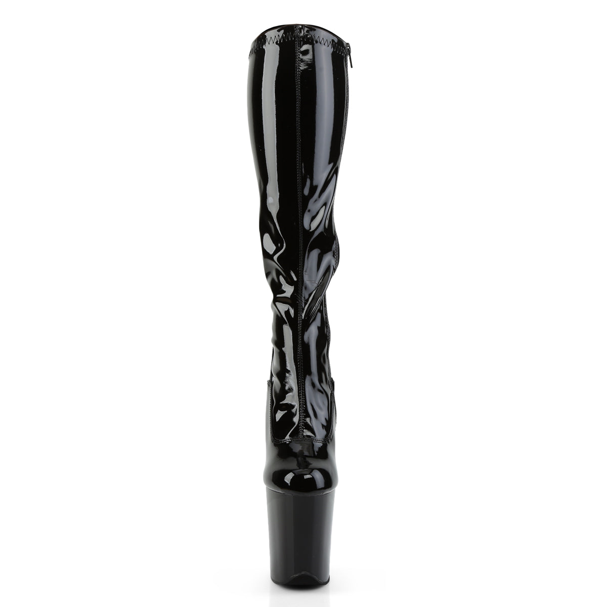 【PLEASER】FLAMINGO-2000 シューズ Blk Str Pat/Blk【取寄】