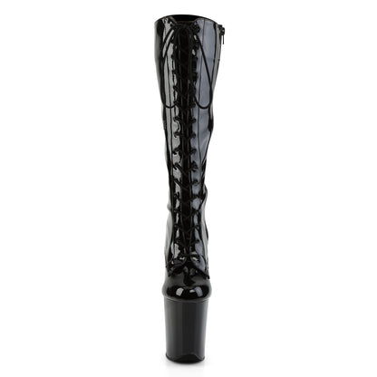 【PLEASER】FLAMINGO-2023 シューズ Blk Str Pat/Blk【取寄】