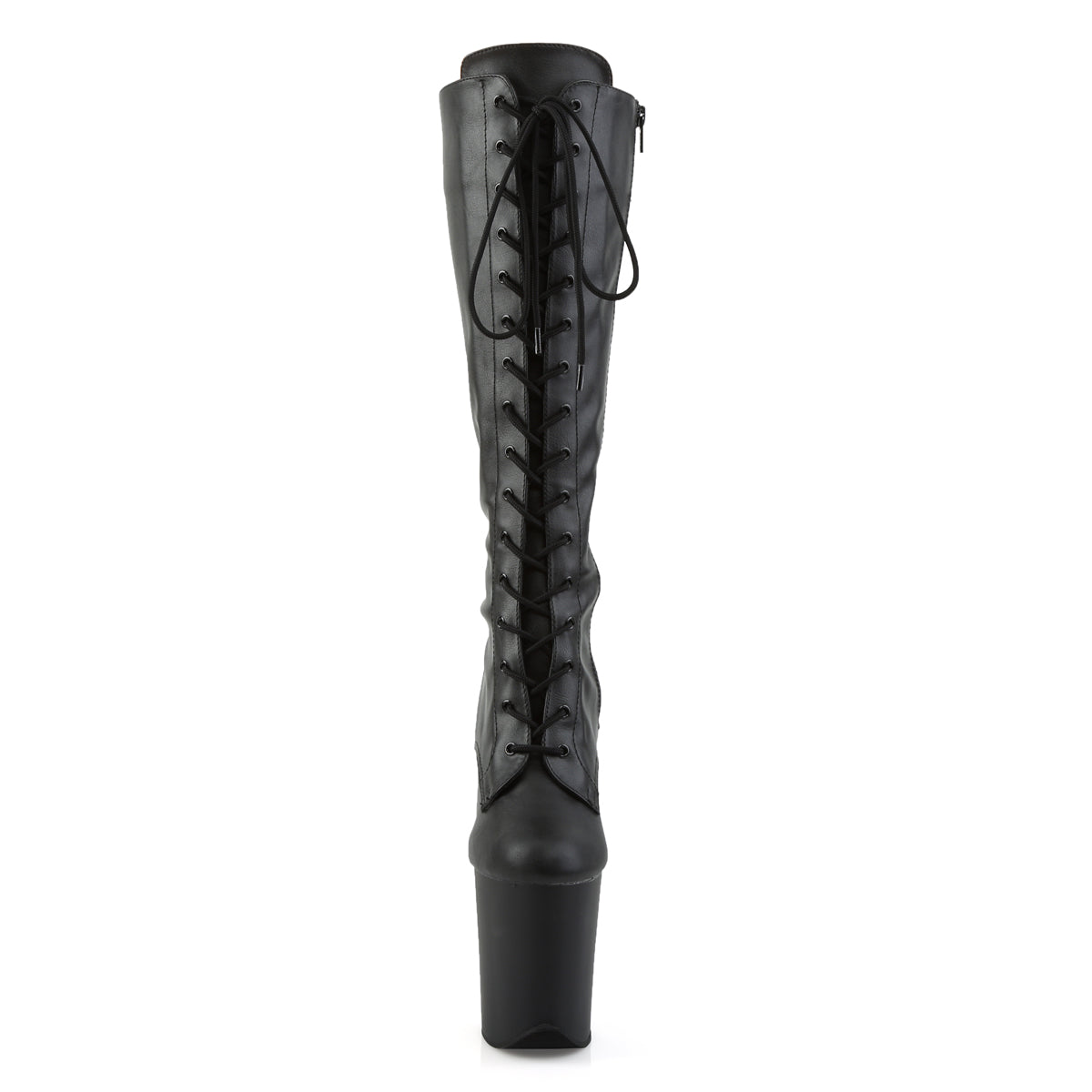 【PLEASER】FLAMINGO-2023 シューズ Blk Str Faux Leather/Blk Matte【取寄】