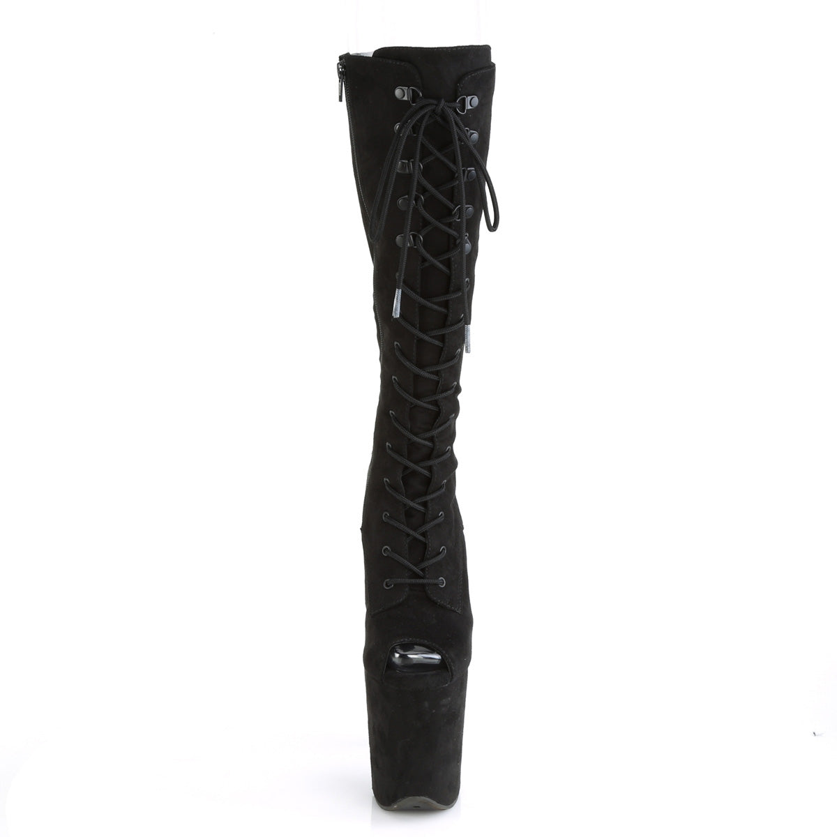 【PLEASER】FLAMINGO-2051FS シューズ Blk Faux Suede/Blk Faux Suede【取寄】