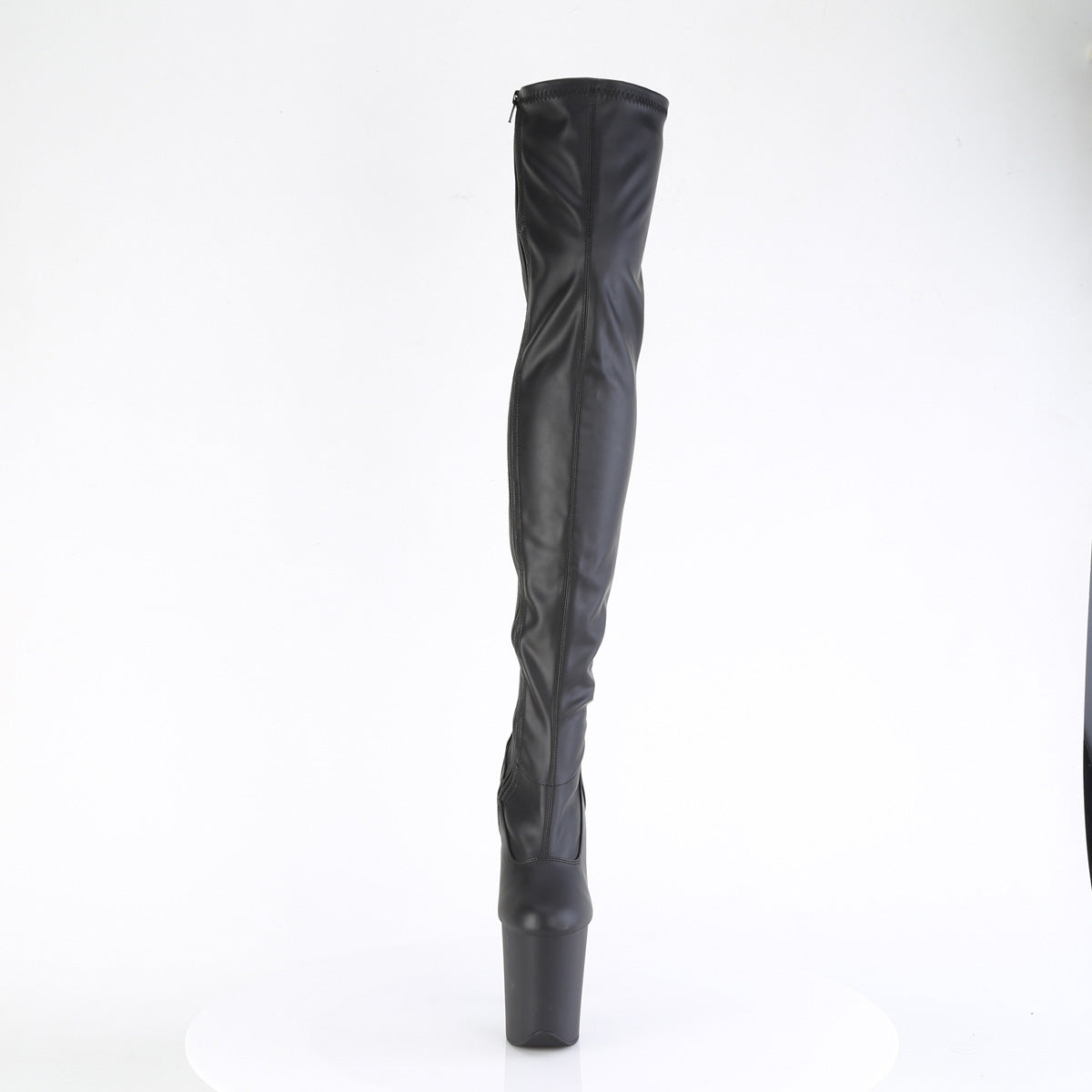 【PLEASER】FLAMINGO-3000 シューズ Blk Faux Leather/Blk Matte【取寄】