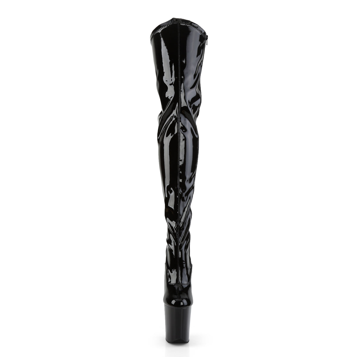 【PLEASER】FLAMINGO-3000 シューズ Blk Str Pat/Blk【取寄】