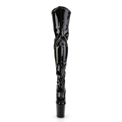 【PLEASER】FLAMINGO-3000 シューズ Blk Str Pat/Blk【取寄】