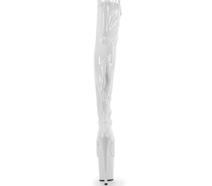 【PLEASER】FLAMINGO-3000 シューズ Wht Str Pat/Wht【取寄】