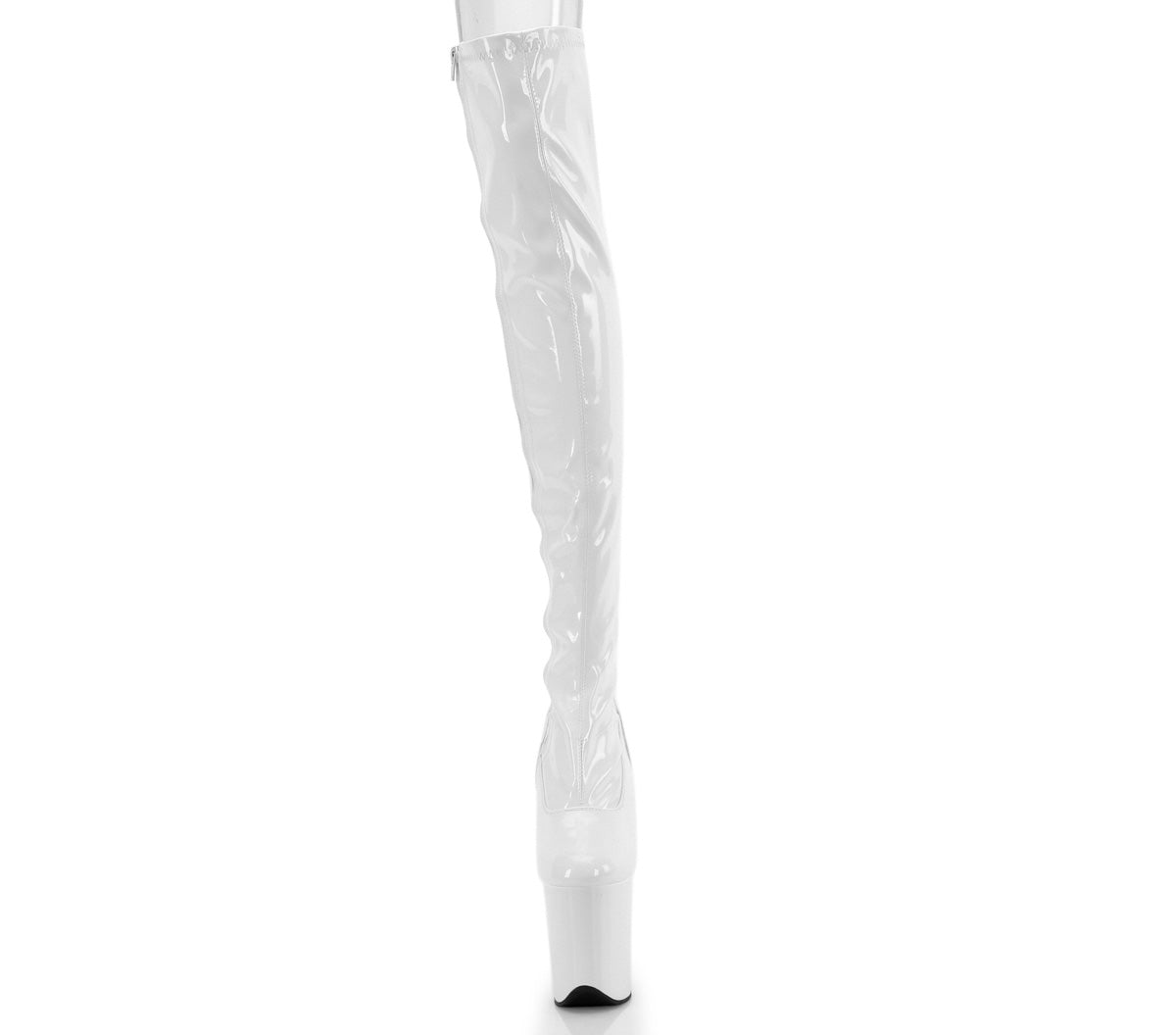 【PLEASER】FLAMINGO-3000 シューズ Wht Str Pat/Wht【取寄】