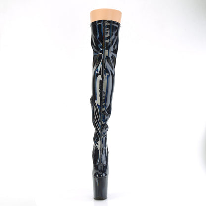 【PLEASER】FLAMINGO-3000HWR シューズ Blk Str. Holo/Blk Holo【取寄】