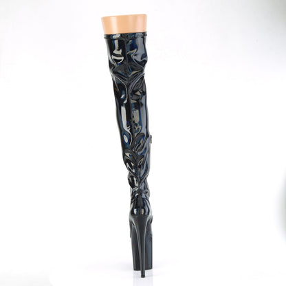 【PLEASER】FLAMINGO-3000HWR シューズ Blk Str. Holo/Blk Holo【取寄】