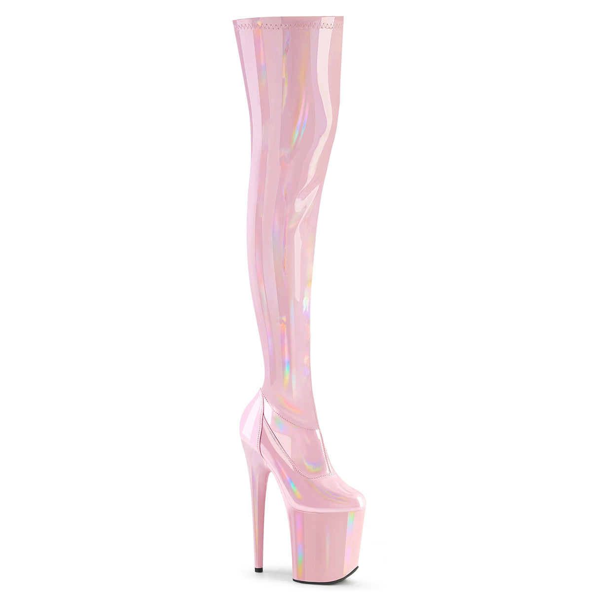 【PLEASER】FLAMINGO-3000HWR シューズ B. Pink Str. Holo/B. Pink Holo【取寄】