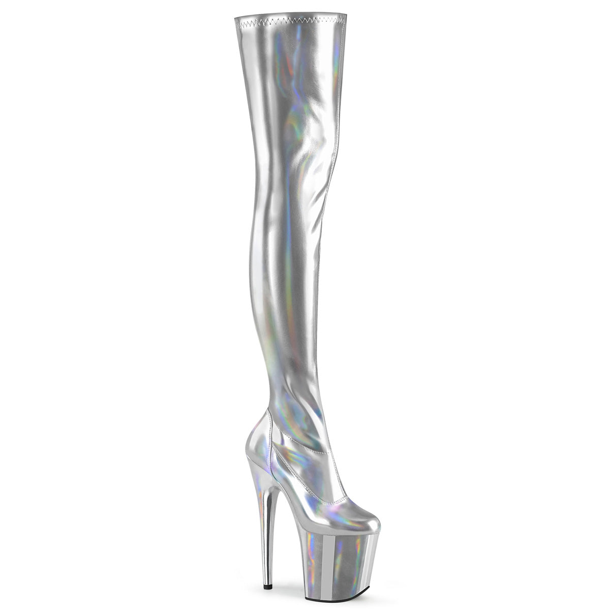 【PLEASER】FLAMINGO-3000HWR シューズ Slv Str. Holo/Slv Holo【取寄】
