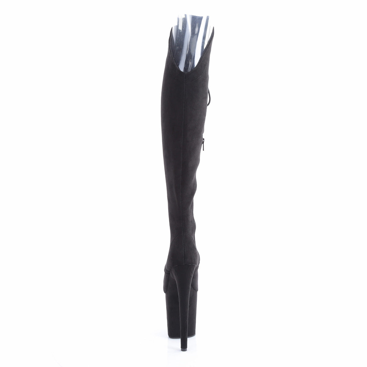 【PLEASER】FLAMINGO-3014FS シューズ Blk Faux Suede/Blk Faux Suede【取寄】